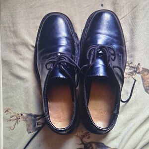 Classic Black Leather Men's Shoes